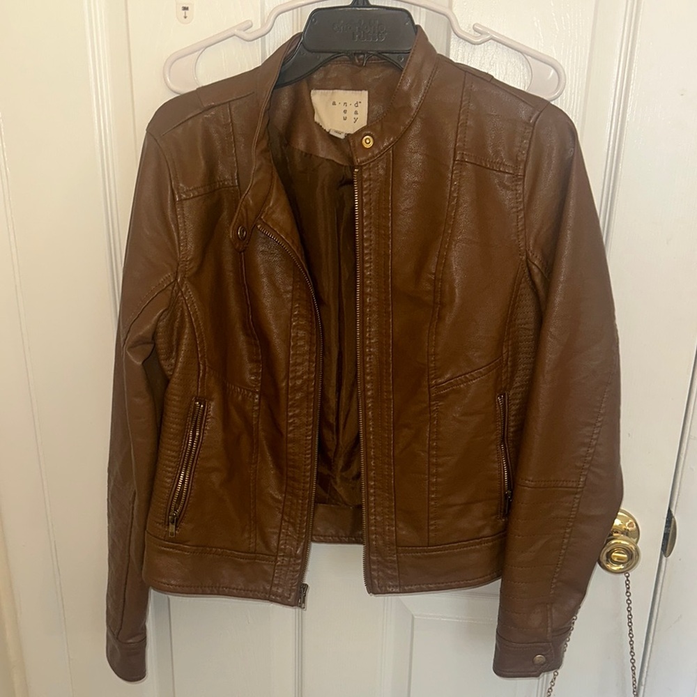 Brown Leather Jacket